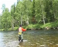 Видео "Планета рыбака" - Весенняя рыбалка на сибирских реках