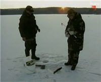 Видео «Мастер-рыболов» — Зимняя ловля налима