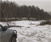 Видео «По клевым местам» - Минаевский пруд. Первый лед