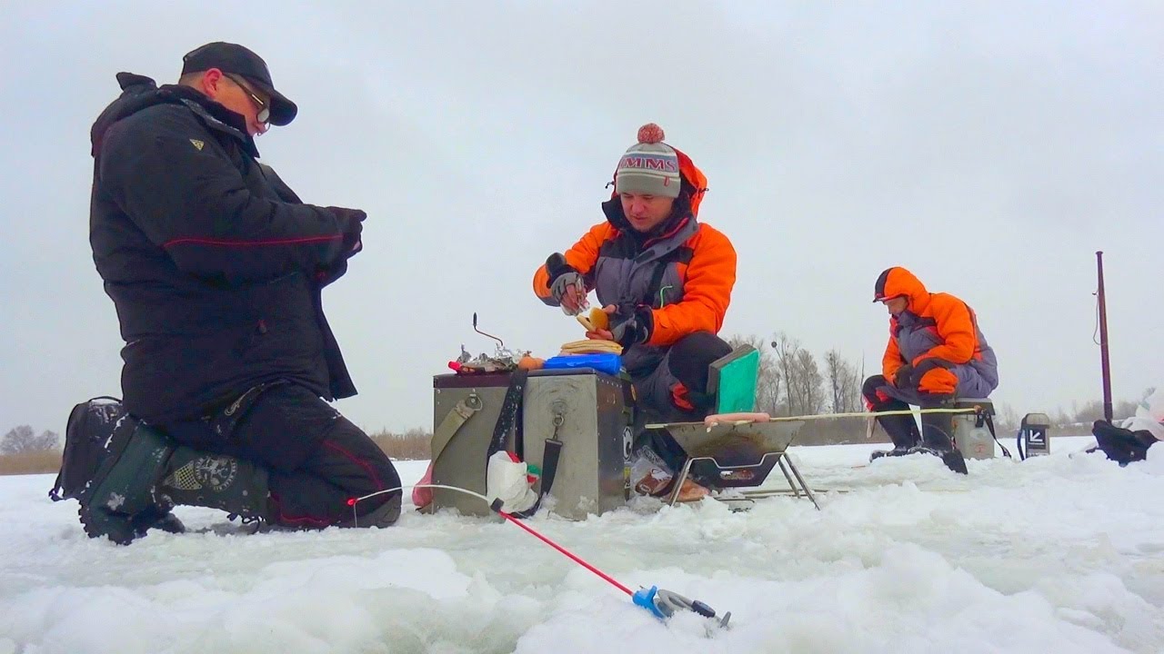 Первая зимняя рыбалка на Днепре — Клуб рыбаков
