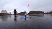 Ловля щуки на жерлицы по первому льду - Рыбалка 68