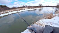Спиннинг на маленькой речке — Рыбалка 68