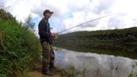 Отводной поводок в конце августа — Рыбалка с дедом Маркелычем